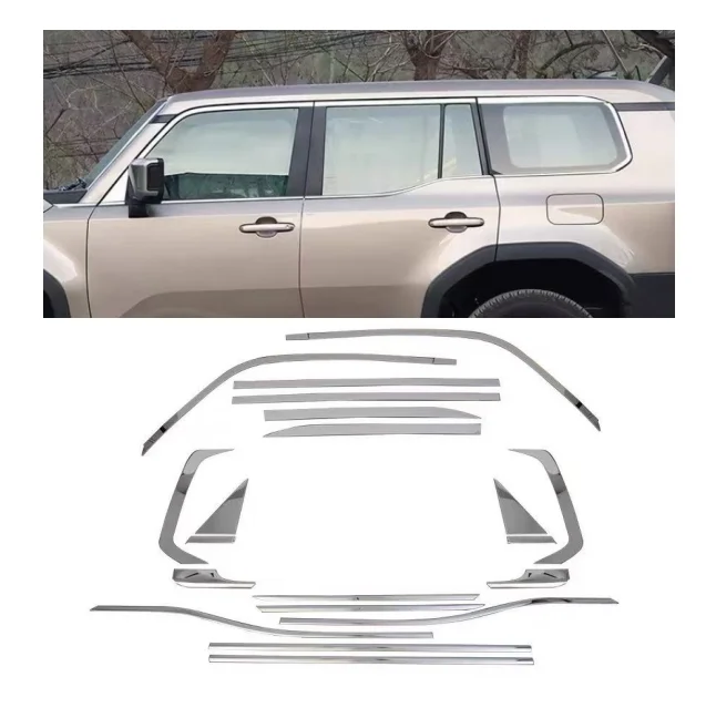 

Applicable to the 24-24 Pradowindow Trim Accent Strips Enhancing the Appearance of the Window Edges.