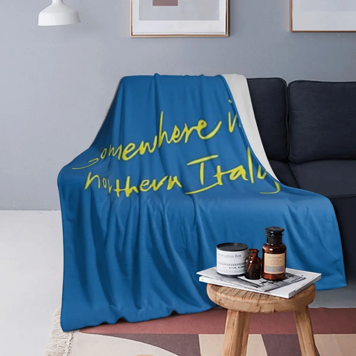 

Somewhere In Northern Italy Call Me By Your Name Blankets Soft Warm Flannel Throw Blanket Cover for Bed Travel Home Sofa
