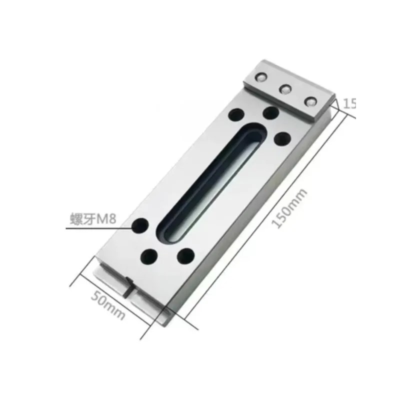 1PC Wire EDM Machine Clamp Tool 120/150X50X15mm Extension Jig Holder Stainless Steel M8 For Sodick DWC Wire Cut EDM Machine 1pc