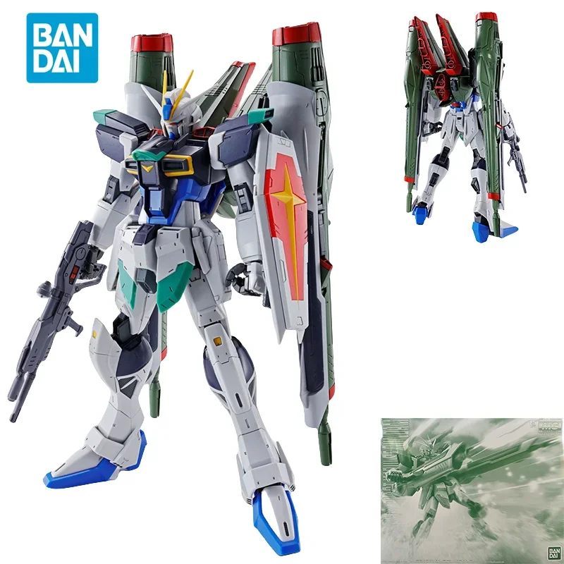 Spot Direct Delivery Bandai Original Anime Collectible GUNDAM Model MG 1/100 BLAST IMPULSE GUNDAM Action Figure Toys for Kids