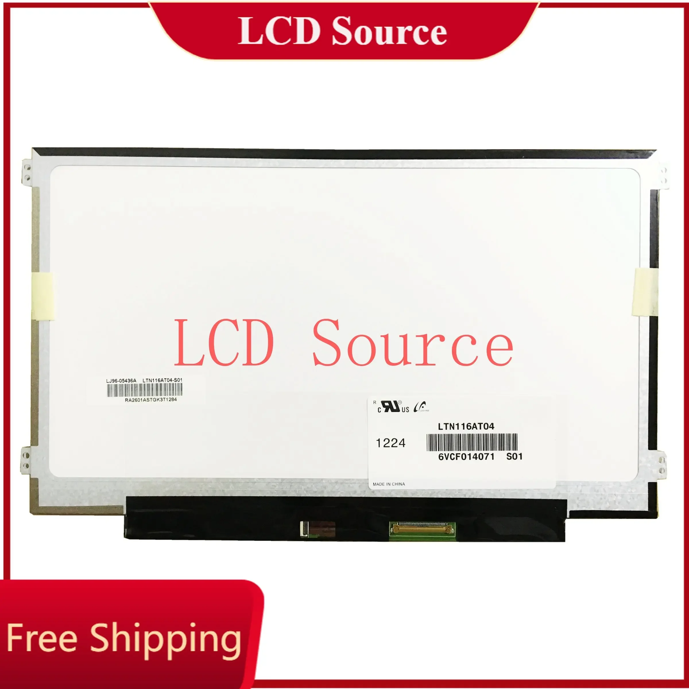 LTN116AT04 N116BGE-LB1 TLN1 B116XW01 B116XW03 CLAA116WA03A 40 PIN L41 LCD