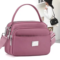 Brand Elegant Small Women's Shoulder bag Nylon Female CrossBody Bag Tote Girl Purse Phone bag Daily Ladies Messenger Bag