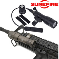 SureFire M600 M340C M640DF M340V M640V Weapon Scout Light LED Flashlight For 20mm Rail M-lok Mount Adapter SF M300A Gun lamp