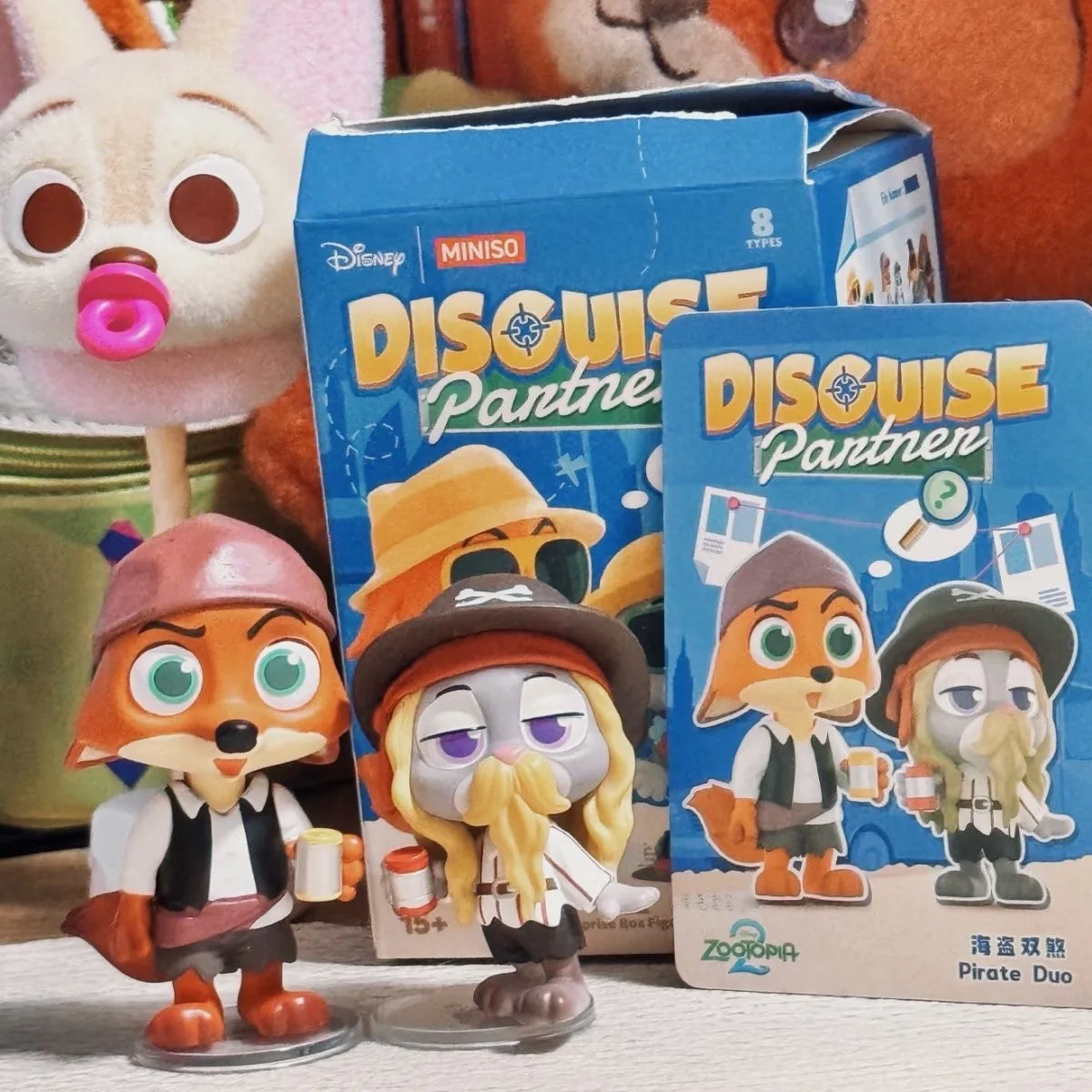 جديد MINISO Zootopia 2 تمويه شريك سلسلة صندوق أعمى تحصيل نموذج دمية أنيمي عمل أرقام اللعب الهدايا المد صندوق غامض
