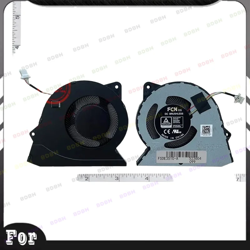 *BH New Laptop CPU Fan for Dell Vostro 3420 3250 3510 V3420 Inspiron 3511 3515 Latitude 3445 0RFF51 RFF51 DC28000WFF0 DFS5K12114