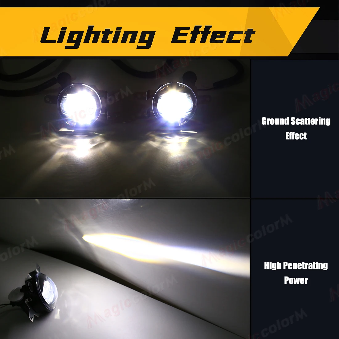 LED Fog Lamp For Honda CRV CR-V 2023-2024 Front Bumper Fog Light With Bulb Switch Wire Bezel Waterproof Car Accessories 12V