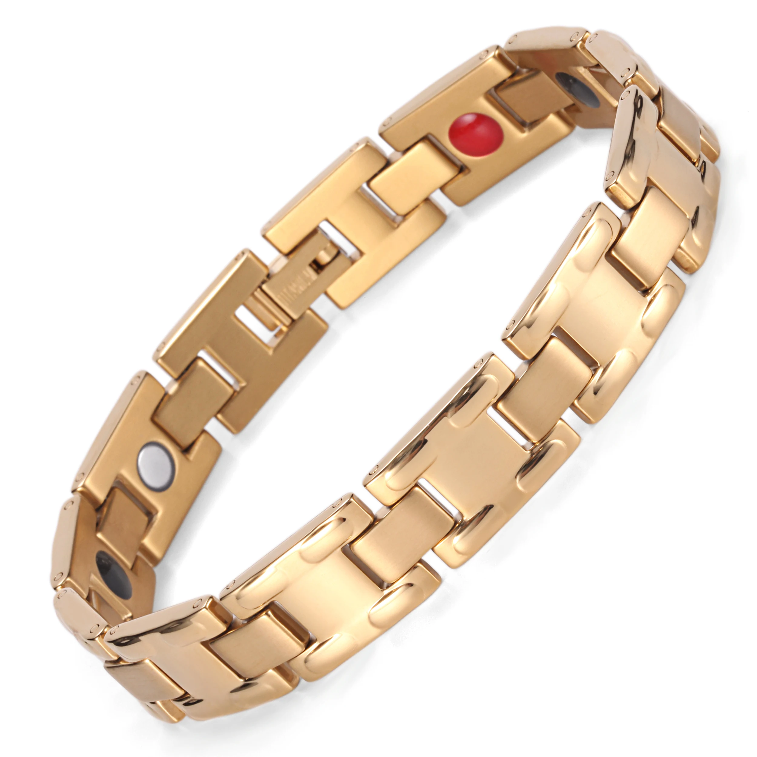 

RainSo Big Sale Bracelets,Stainless Steel Magnetic Bracelets For Men & Women, Health Fashion Jewelry Gift, Clearance Sale