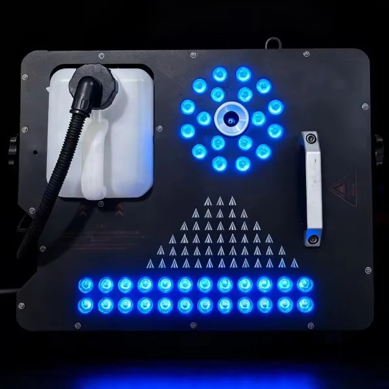 3000W Stage Smoke Machine DMX512 Remote Manual Control 42 LEDS 5L Tank 12M Spray 5-Min Preheat Fog Machine for DJ Party Wedding