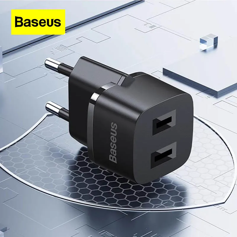 Baseus UK and EU Standard Adapter Plug for Home Portable Small High Quality and High-temperature Resistance Safety Converter