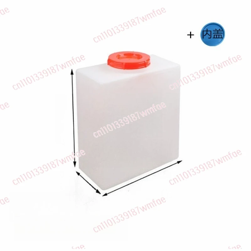 Rotomolded Square Bucket, Mechanical Equipment Liquid Storage Tank, Beef Tendon White PE Bucket,KC-200L Plastic Water Tank