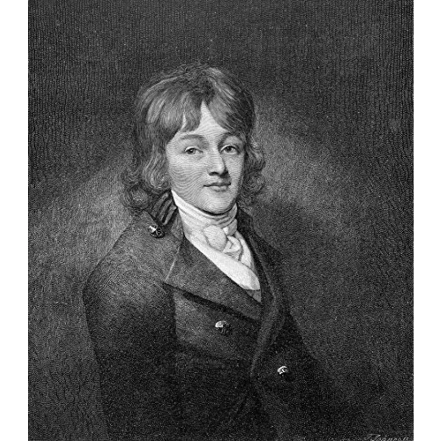 

Фрэнсис Скотт Кей, 1779-1843 гг., американский юрист и автор песни «Звездное знамя», гравировка по дереву, 1894 г., постер, 24 x [размер в дюймах]