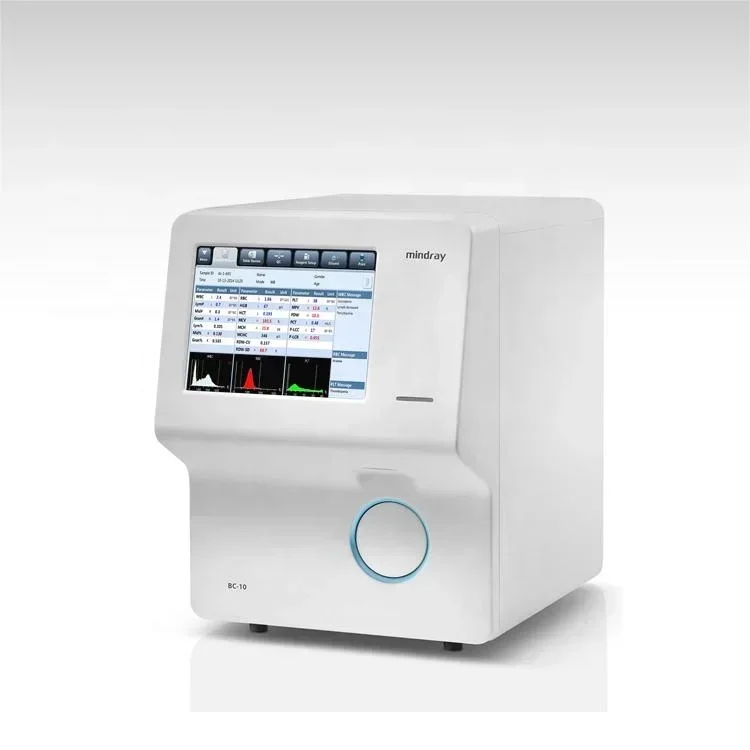 New Machine Mindray Bc-10 20 30 Vet Veterinary 3 Part Auto Hematology Analyzer Blood Cell Counter  Price