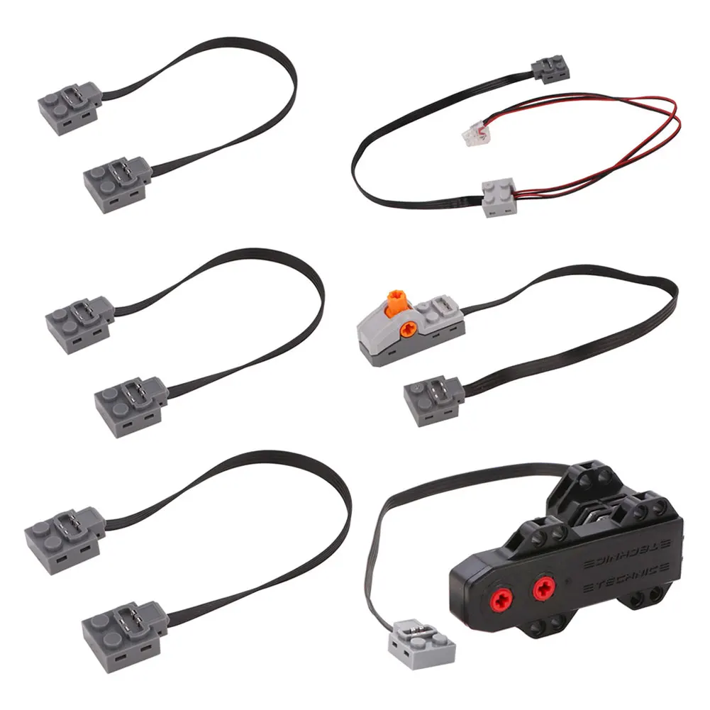 Technical Motor Parts Multi Power Functions 8883 8293 Tool Servo Train Motor PF Model Sets Building Blocks Compatible Legoeds
