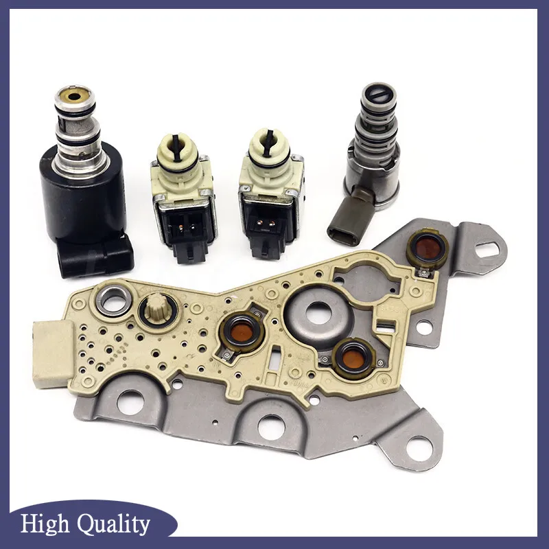 

1 комплект, соленоид автоматической коробки передач с платой управления 4T40E 4T45E для Chevy Cobalt HHR Malibu Pontiac Saturn L300 2004-On