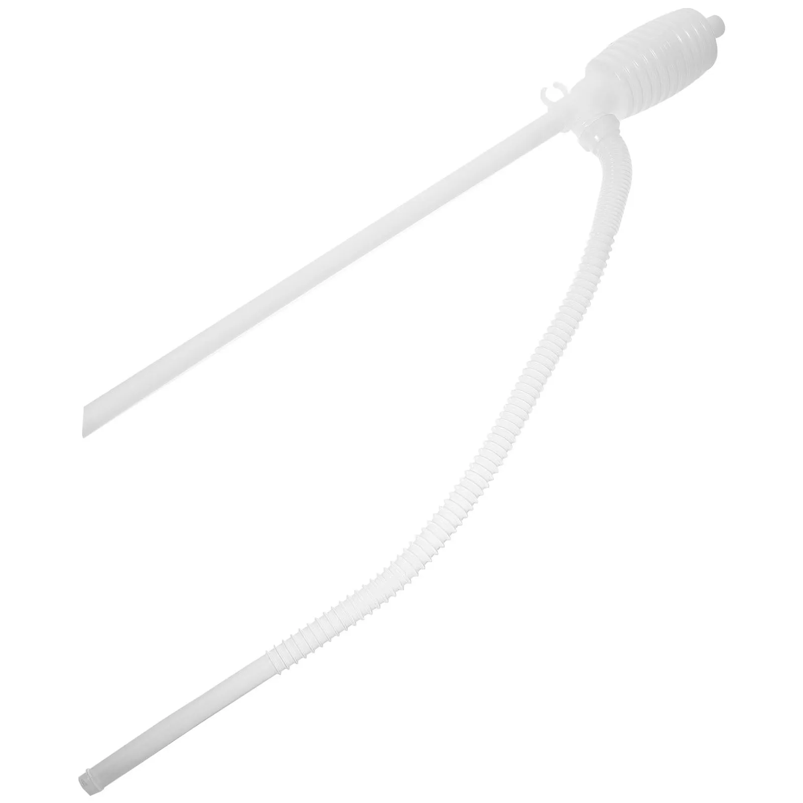 

Sturdy Plastic Oil Pump Manual Siphon Water Fuel Transfer Lightweight Durable Reusable Efficient No Waste