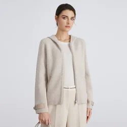 BC870 Luxury brand womens Clothing hooded wool coats Winter clothes