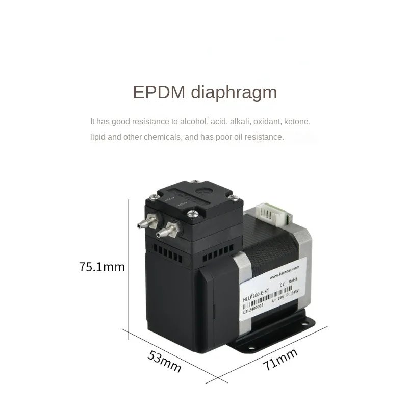 Diaphragm Pump Stepper Motor Small Micro Pump Large Flow  Spray Code Self-Priming  Metering