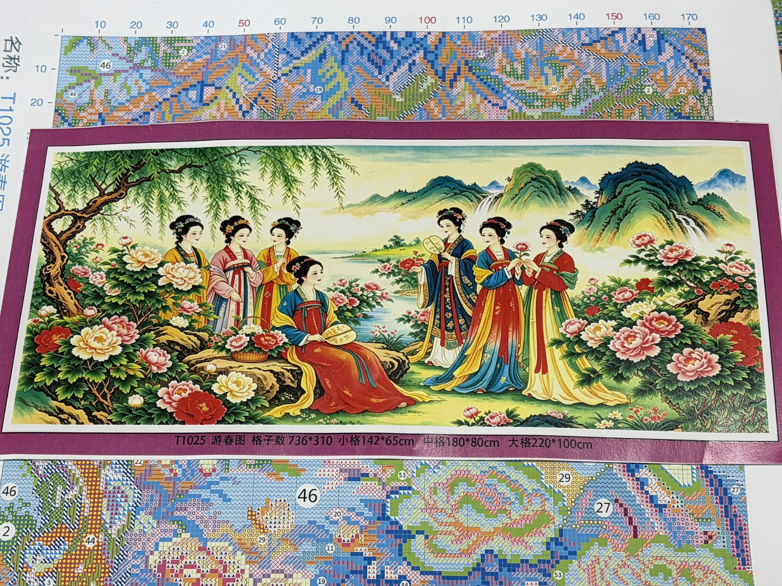 Kit de broderie au point de cr - Embroidery Garden avis et prix