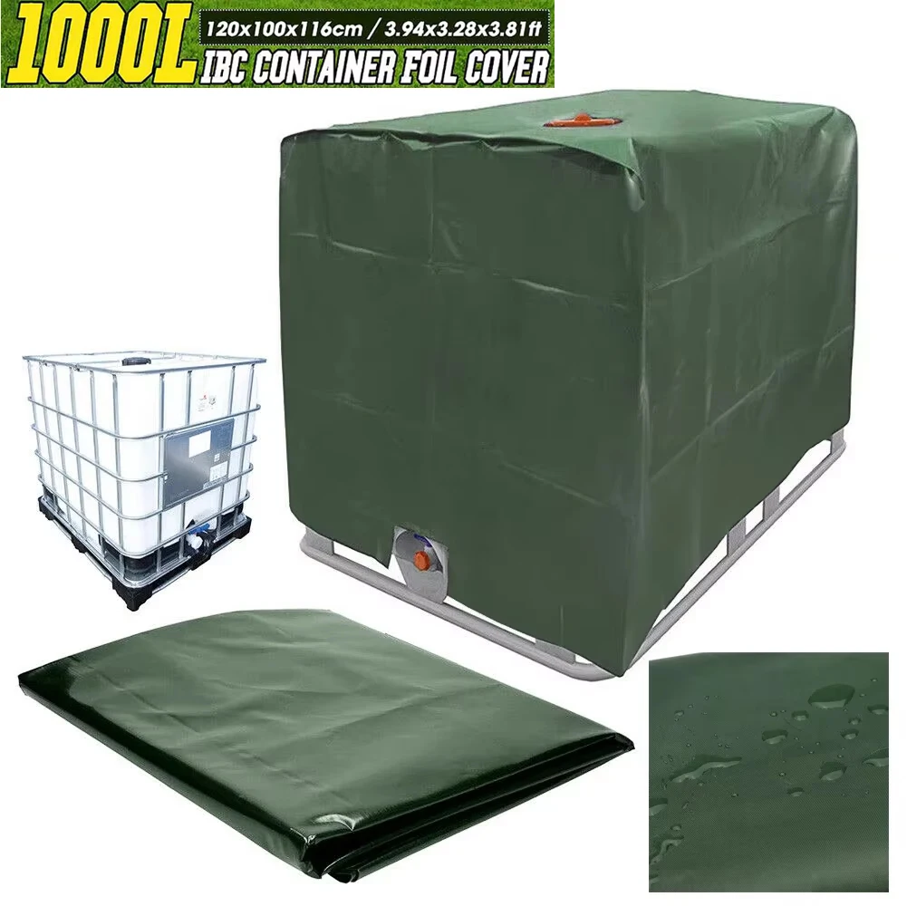 

IBC Tote Cover 1000 Liter Container Aluminum Foil Waterproof Dustproof UV protection Water Tank Cover
