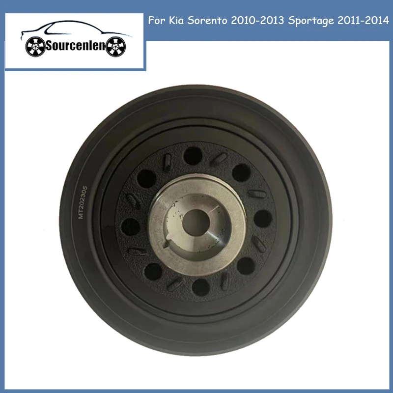 231242F602 Genuine Engine Damper Pulley For Kia Sorento 2010-2013 Sportage 2011-2014