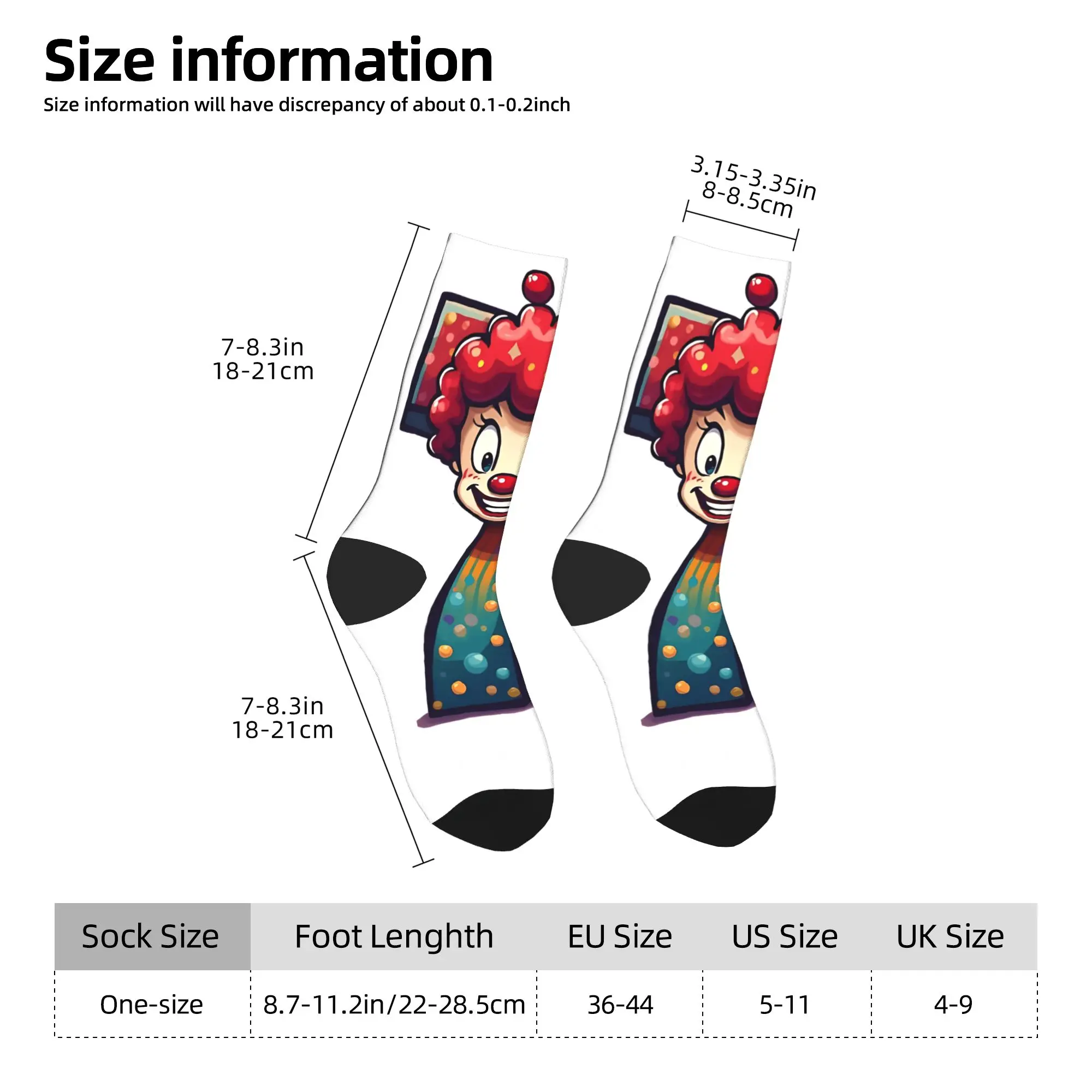 عدد 7 قميص مع مهرج ميمي 67 الجوارب المضادة للانزلاق جوارب الرجال عالية الجودة الدراجات الجوارب الربيع خمر نمط الجوارب