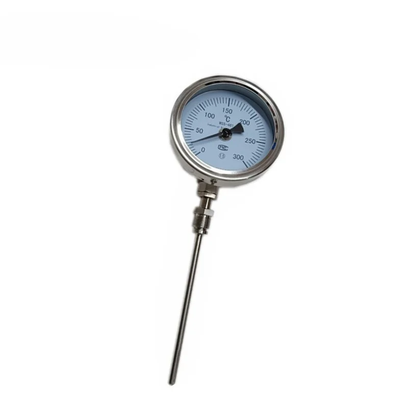 

ZYSNSOR universal bimetal thermometer WSS-233 series 0-300 ℃ table diameter 100MM parameters optional