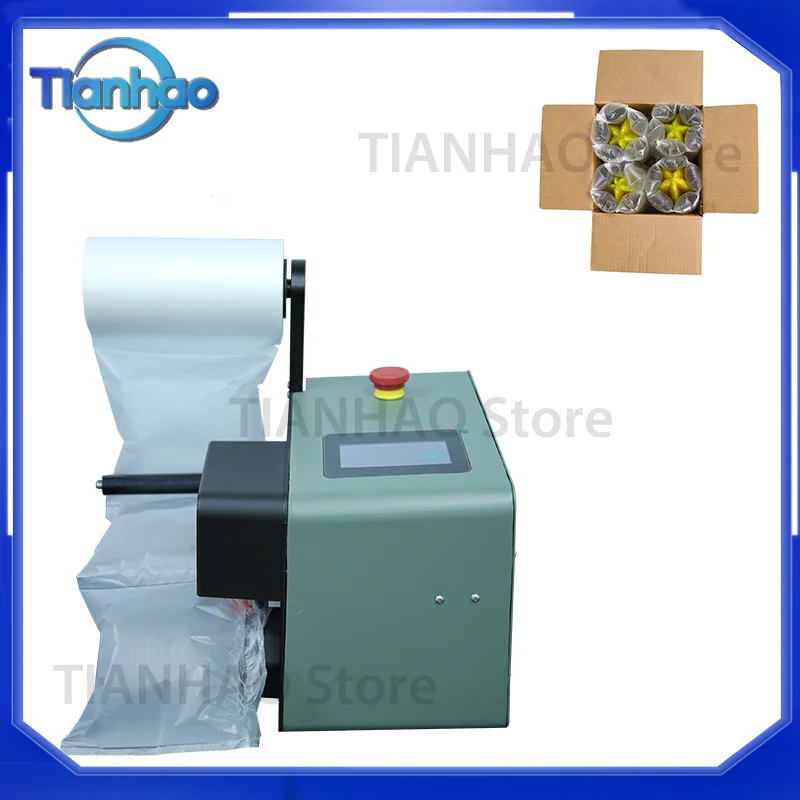 LA600 New Design No Belt High Speed 23M/min Steady Filling Void Pack Inflatable Bag Air Bubble Pillow Film Machine for