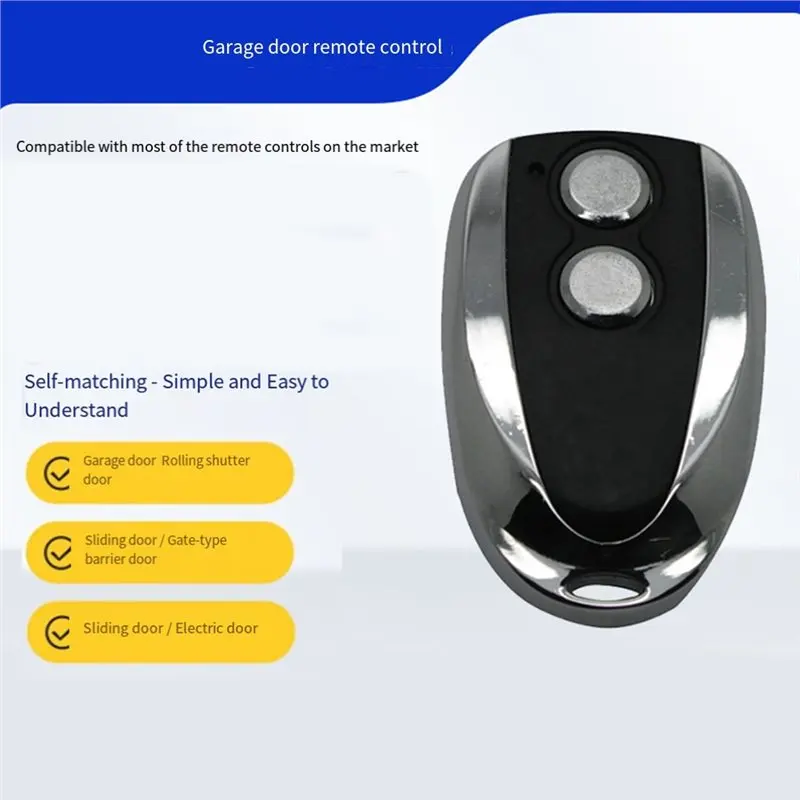 Y01A Garagentor Fernbedienung 2 Stücke Für ECOSTAR RSE2 RSC2 433 Mhz Scroll Code Für HORMANN LIFTRONIC 500 drahtlose System