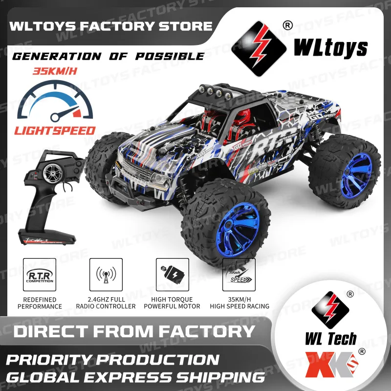 Wltoys Rc Car 144018 New Product 1:14 Electric 4wd Remote Controlled Desert Off Road High Speed Vehicle Model Toy Children Gift