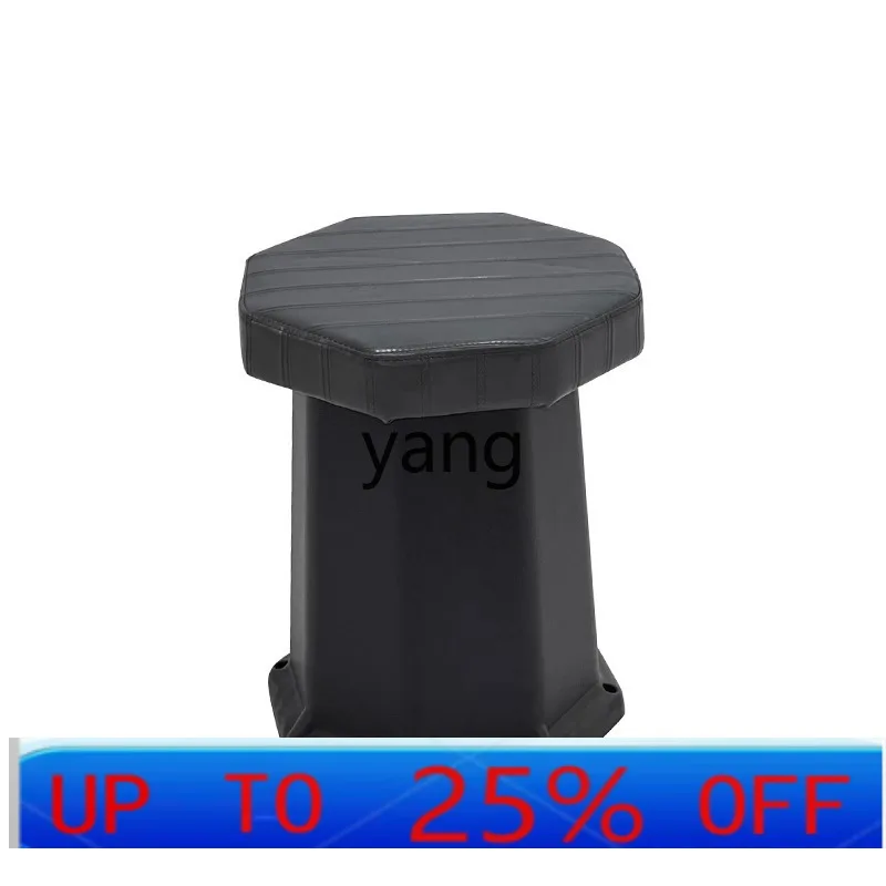 

LTT hair salon special shampoo bed round stool barber shop wash stool beauty salon care