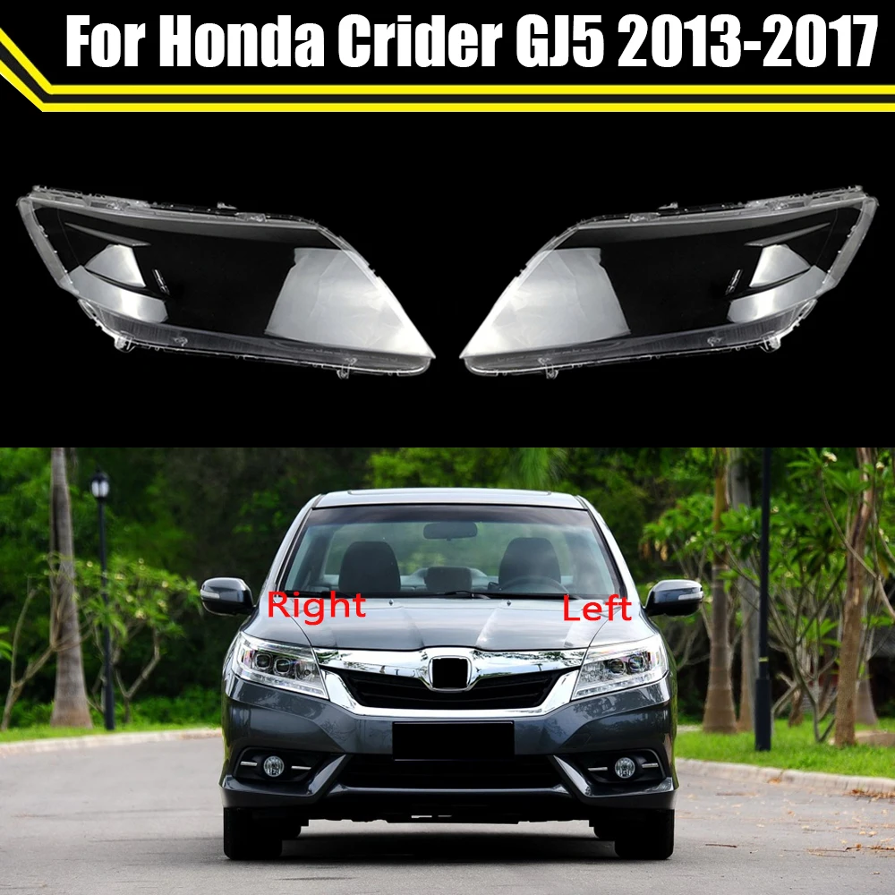 

Front Car Replacement Headlight Case Shell Light Lamp Headlight Lens Cover Transparent Lampshade For Honda Crider GJ5 2013~2017