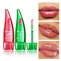 Aloe Vera Warm Tinted Lip Oil Moisturizing Long-lasting Lip Gloss