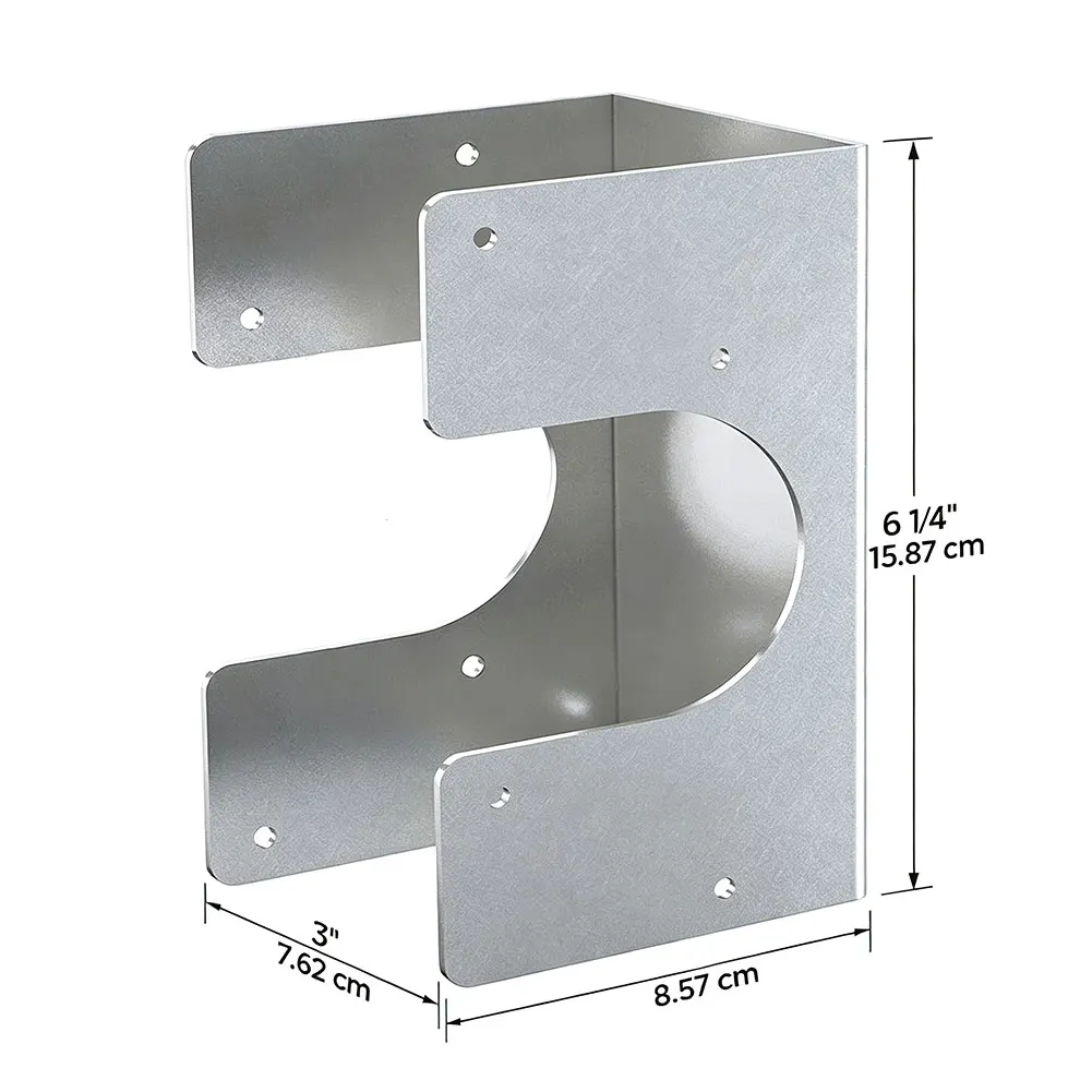 Approved Galvanized Steel Brackets for Structural Inspection Compliance in Residential and Light Commercial Projects