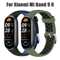 Silicone Strap For Xiaomi Smart Band 9 Smartwatch Sport Wristband correa Accessories  for Mi Band 8 8 NFC 9 Replacement Bracelet