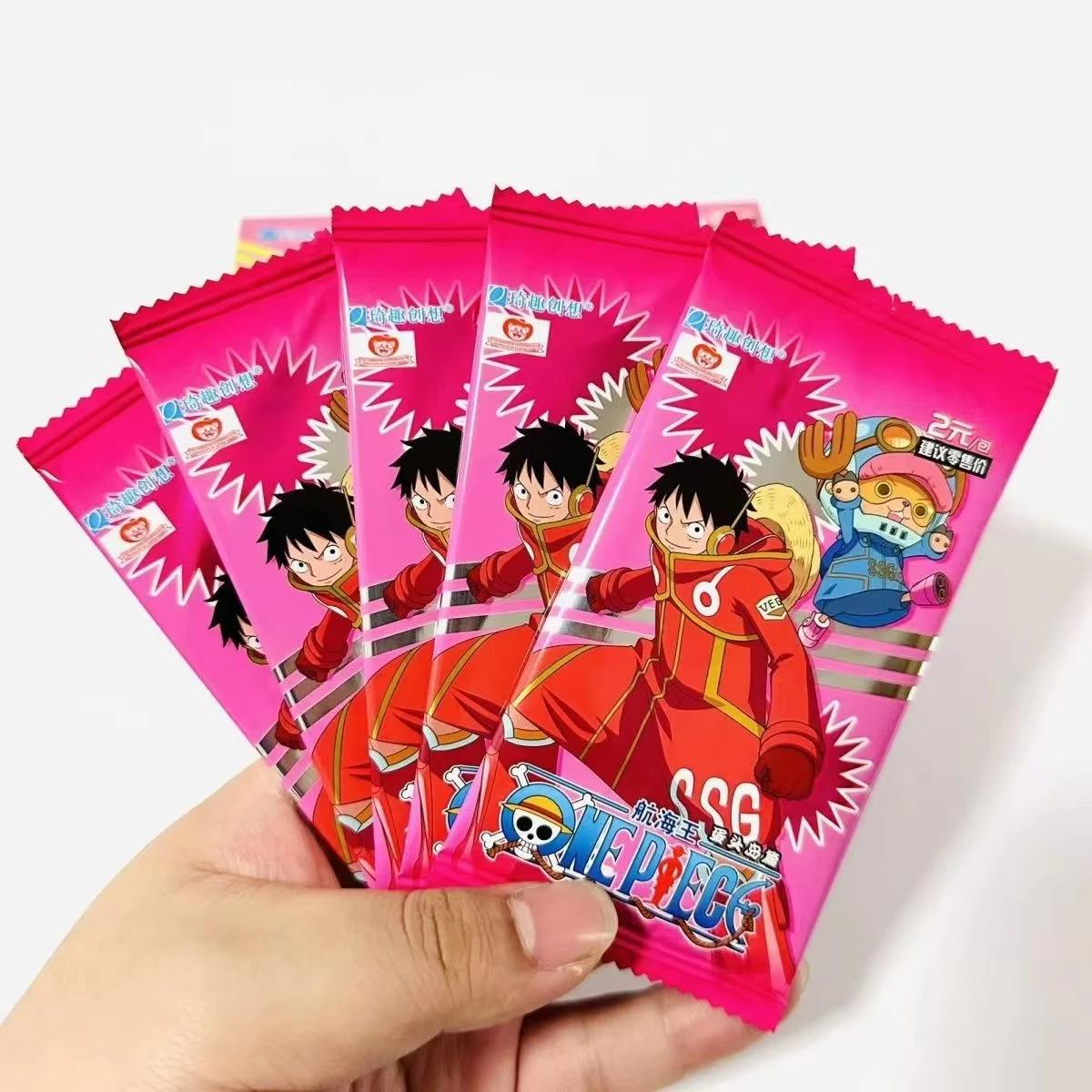 Najnowsze jednoczęściowe karty Anime Kolekcjonerska karta Luffy Zoro Kolekcjonerska gra karciana Sanji Nami TCG Booster Box Karty do gry Prezent dla dzieci