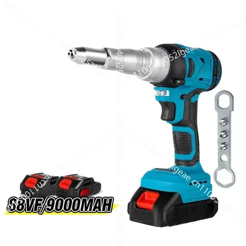20000N  Electric Rivet  2.4-5 Cordless Rivet Nut  Drill Plug-in Automatic Riveting Tool
