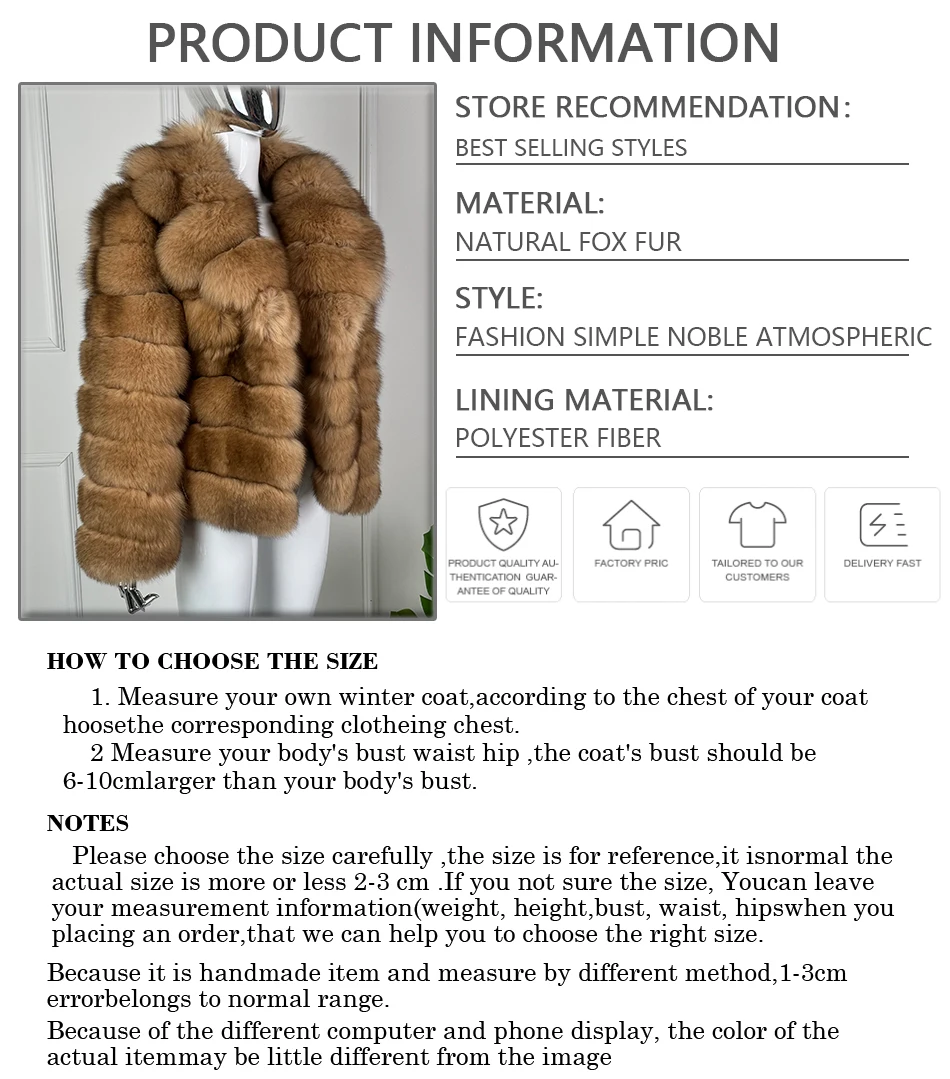 Women\'s Fur Coat Real Fox Fur Coat Women Warm Best Selling Women Fur Jacket With Lapel Winter Natural Fur Coats