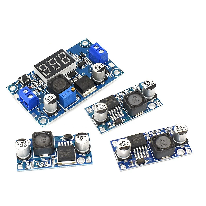 LM2596S DC-DC DC adjustable step-down power supply module regulator board 3A 12/24 to 12/5/3.3V