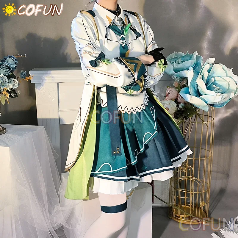 COFUN [Customized] Game Honkai Impact 3rd Theresa Apocalypse Cosplay Halloween Anime Outfits Costumes Lovely Dress Women