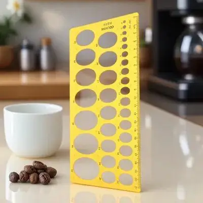 منحنى قالب حاكم أداة قياس شفافة للمدرسة مكتب المهنية رسم الاستنسل الهندسة مقياس القطع الناقص #6