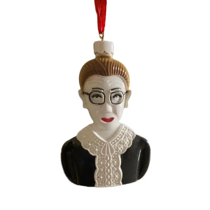 Car Rearview Doll Hanging Pendant Ruth Bader Ginsburg Doll Pendant Exquisite Ornament Hanging Party Hanging Decoration