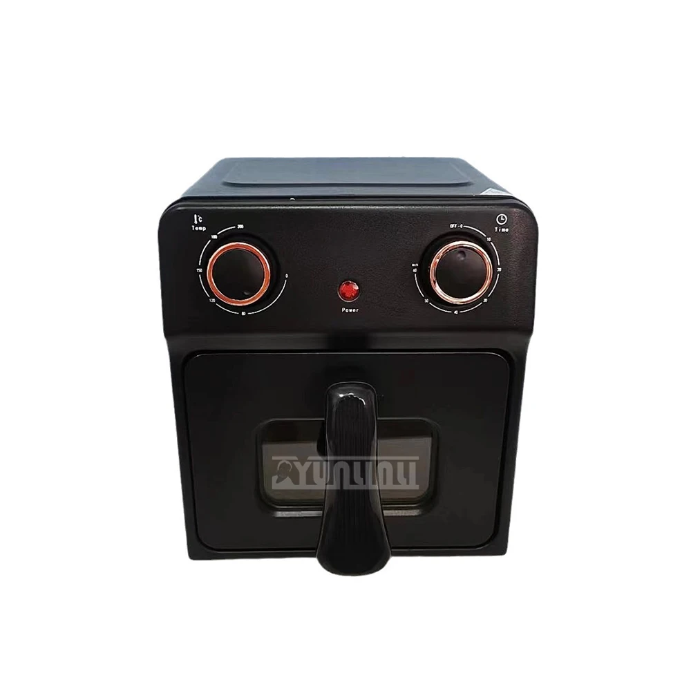 6L Large Capacity Air Fryer Household Multifunctional French Fry Machine with Visual Function