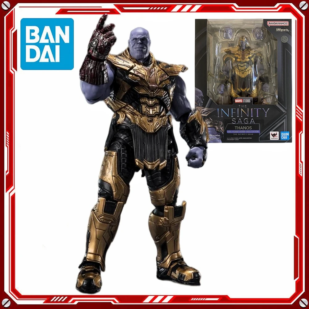 

Genuine Bandai SHF Thanos Avengers 4 Endgame Joint Movable Doll Hand Model Statue Ornament Collection Decorative Toy Gift