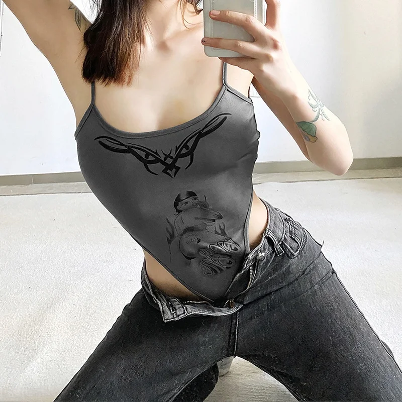 

Женское летнее/весеннее модное сексуальное платье Slim Fit с цветочным принтом, без бретелек, из хлопка, А-силуэт, для уличной моды