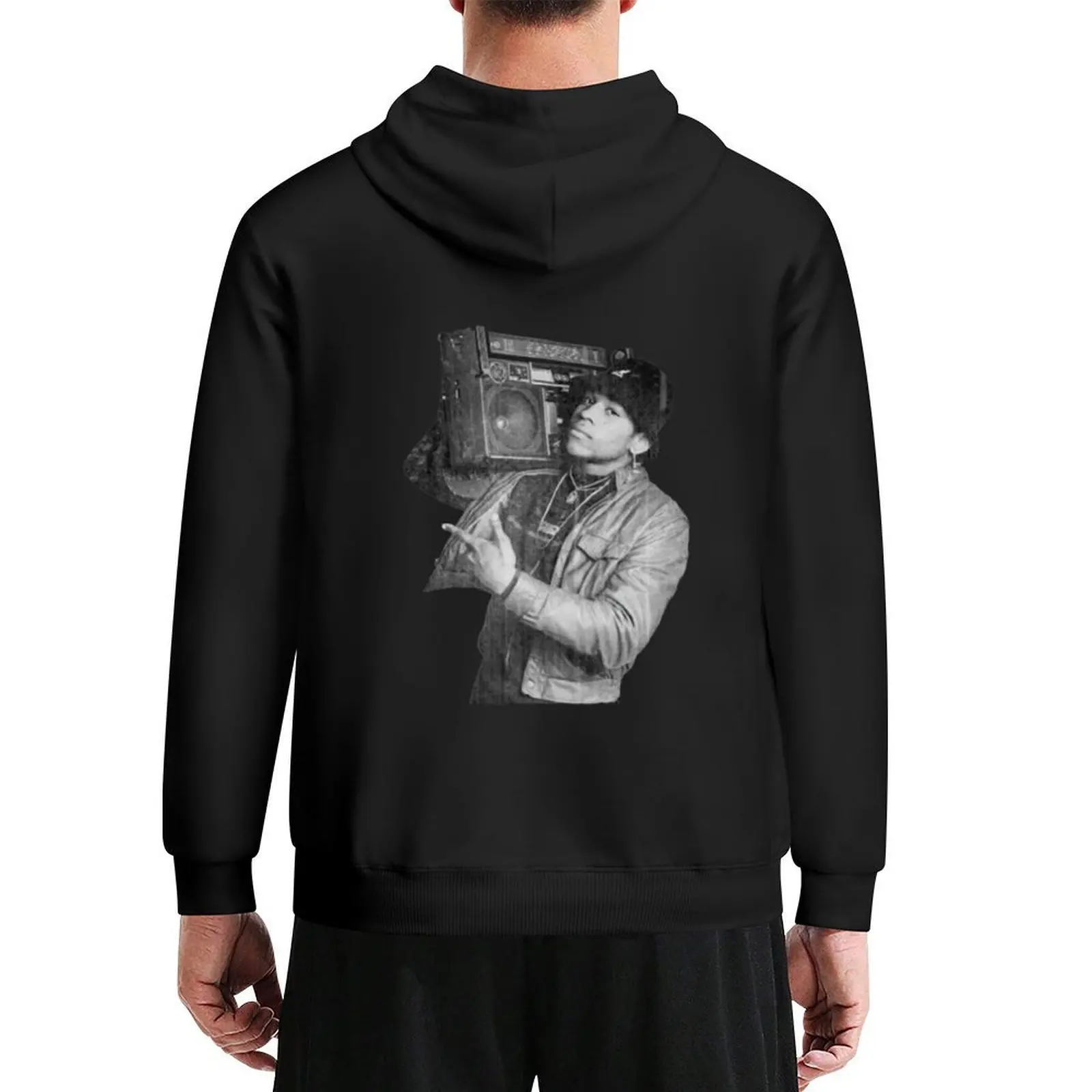 

Retro LL Cool J Radio Photo Generics Hoodie men's autumn clothes mens clothing anime clothes winter clothes autumn hoodie