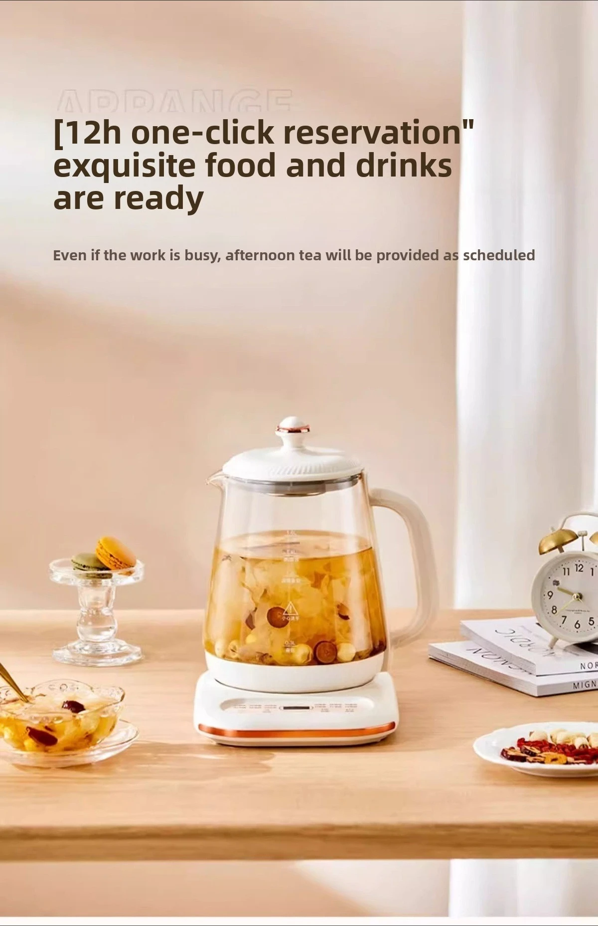 Pote de saúde doméstico multifuncional automático de temperatura constante 110v volts