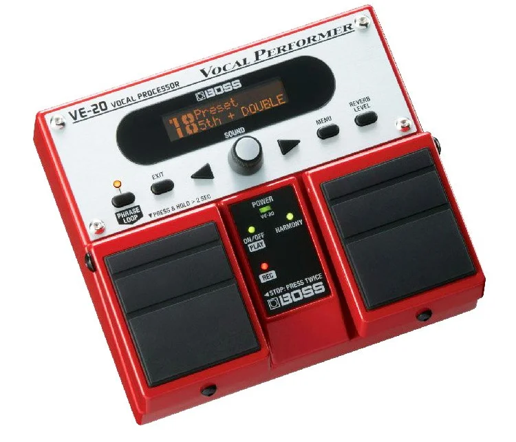 

BOSS VE-1 VE-2 VE-5 VE-8 VE-20 Roland acoustic guitar playing, singing and vocal effects