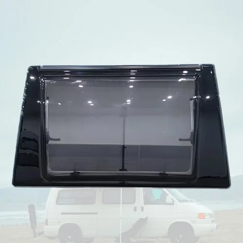 Best Quality Aluminum Alloy 903*603mm RV Curved Forehead Skylight Easy Installation and Wind-Resistant