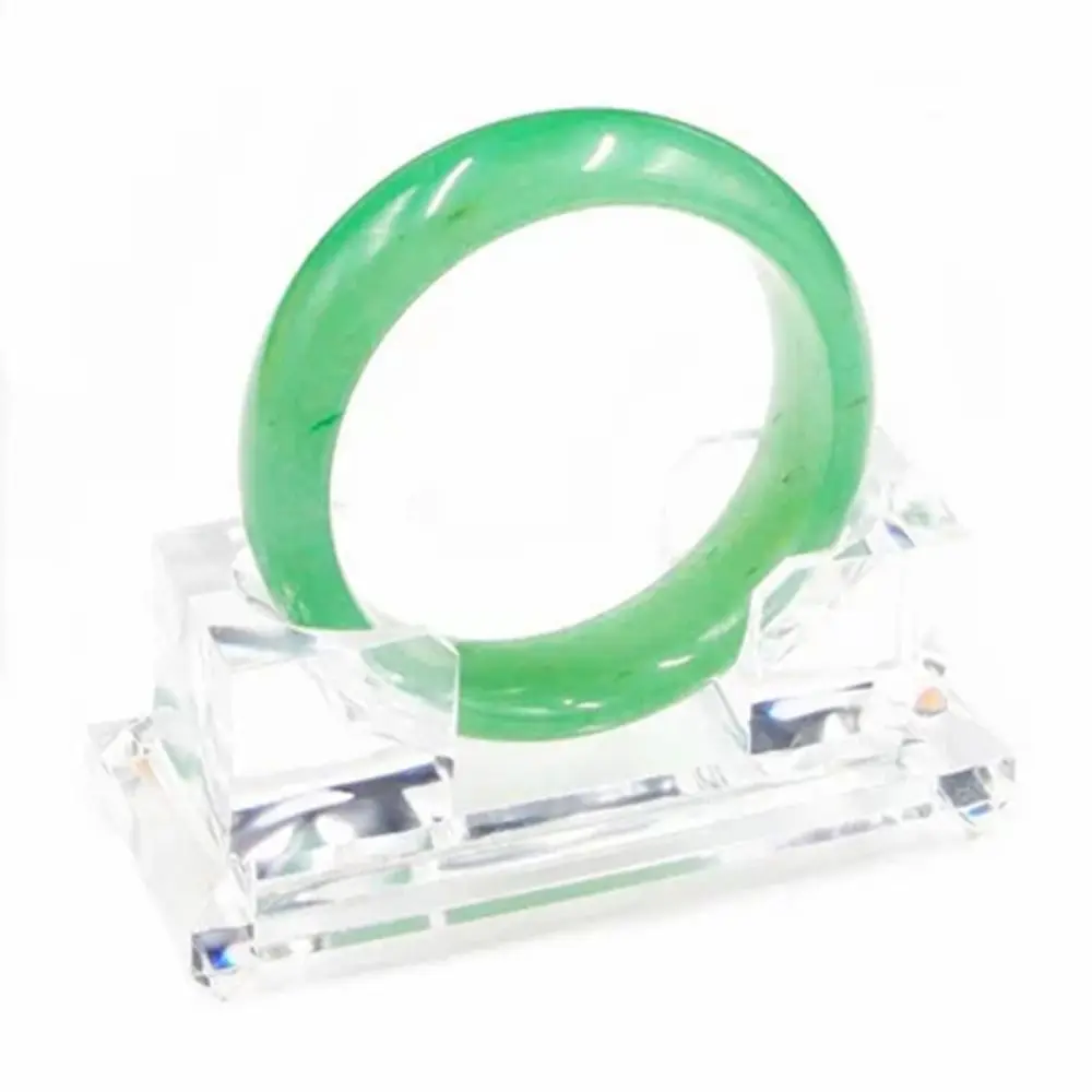 Display Stand Plastic Jewelry Organizer Jewelry Display Rack Clear Bracelet Holder Bangle Organizer Jewelry Display Plate