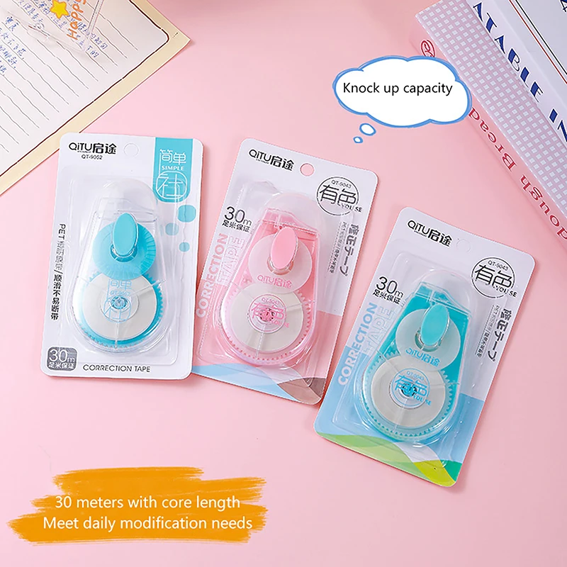 Cute Mini Morandi Color Correction Tape Kawaii Replaceable Small Portable Writing Correct Tape School Supplies Stationery